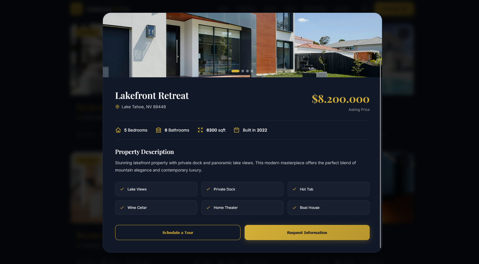 Premium Agent Website